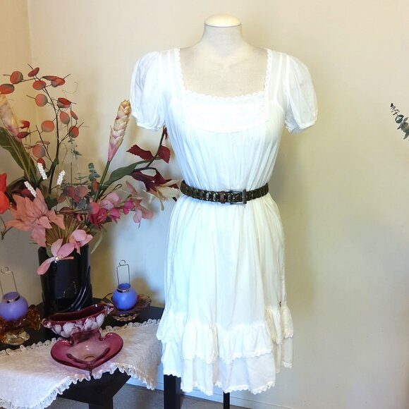 NWT Women's Chic Green Brown Braided Genuine Leather Fashion Belt with Buckle XL - Picture 9 of 9